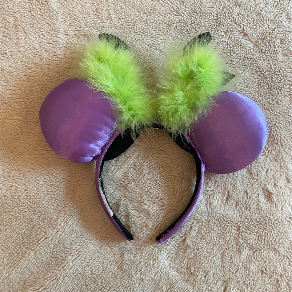 Disney Maleficent Spellbound Minnie Ears Headband 💜💚 - Picture 2 of 3